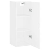 vidaXL Bovenkast 34,5x34x90 cm wit