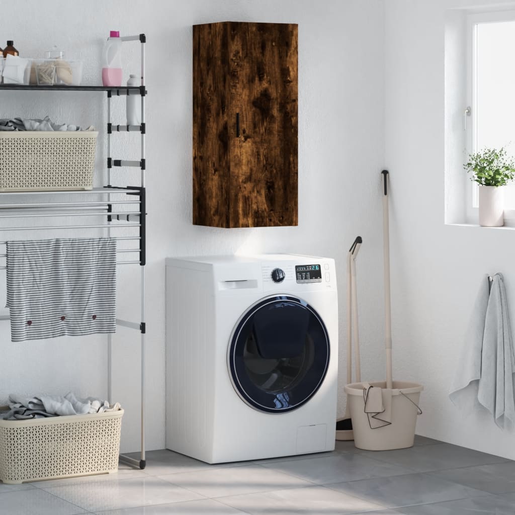 vidaXL Bovenkast 34,5x34x90 cm wit
