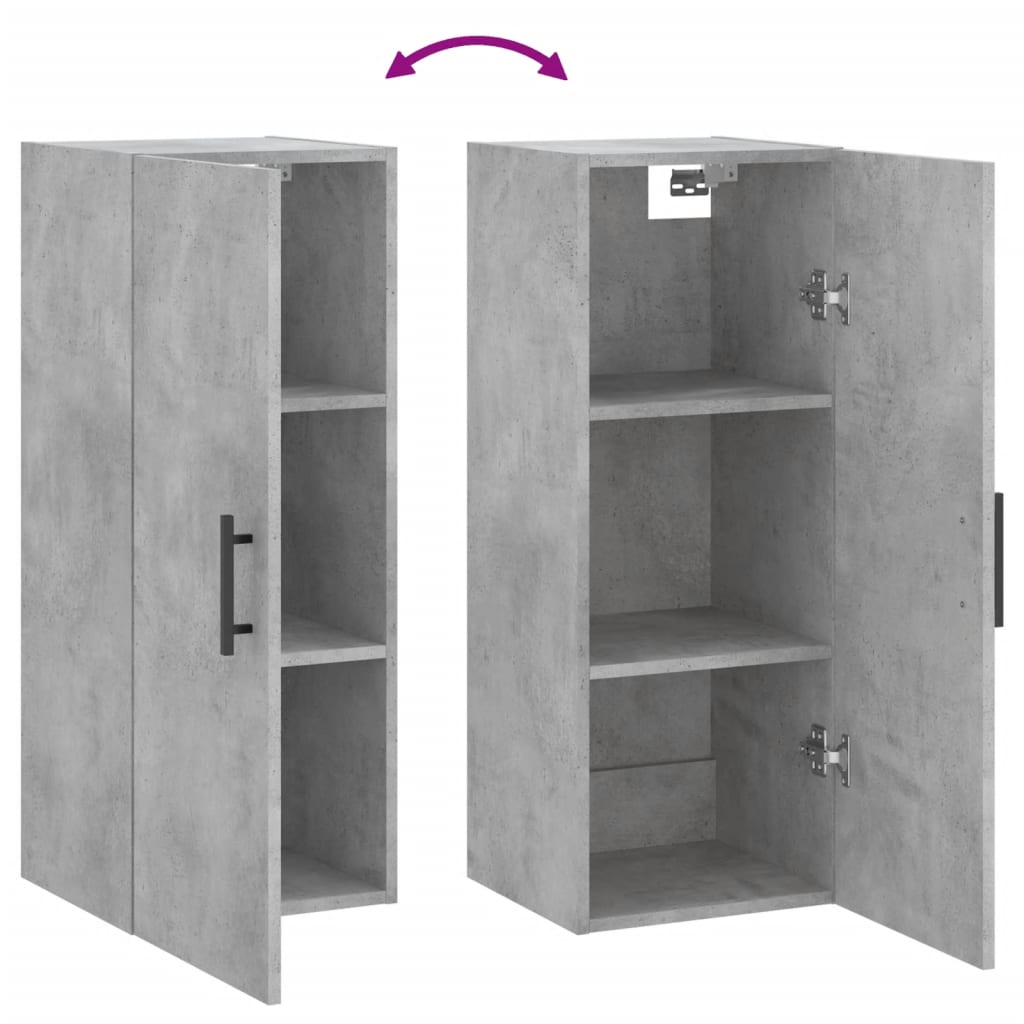 vidaXL Bovenkast 34,5x34x90 cm wit