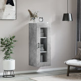 vidaXL Wall Cabinet 34.5x34x90 cm white