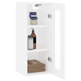 vidaXL Wall Cabinet 34.5x34x90 cm white