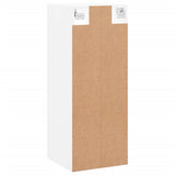 vidaXL Wall Cabinet 34.5x34x90 cm white