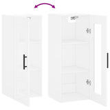 vidaXL Bovenkast 34,5x34x90 cm wit