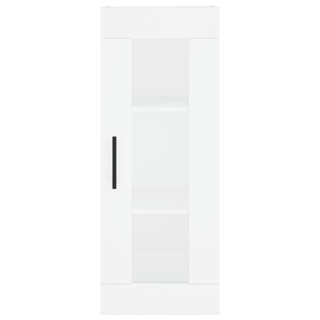 vidaXL Bovenkast 34,5x34x90 cm wit