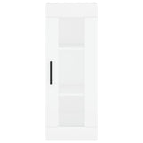 vidaXL Bovenkast 34,5x34x90 cm wit