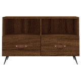 vidaXL Tv-meubel 80x36x50 cm bewerkt hout wit