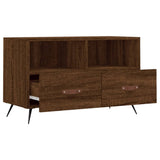 vidaXL Tv-meubel 80x36x50 cm bewerkt hout wit