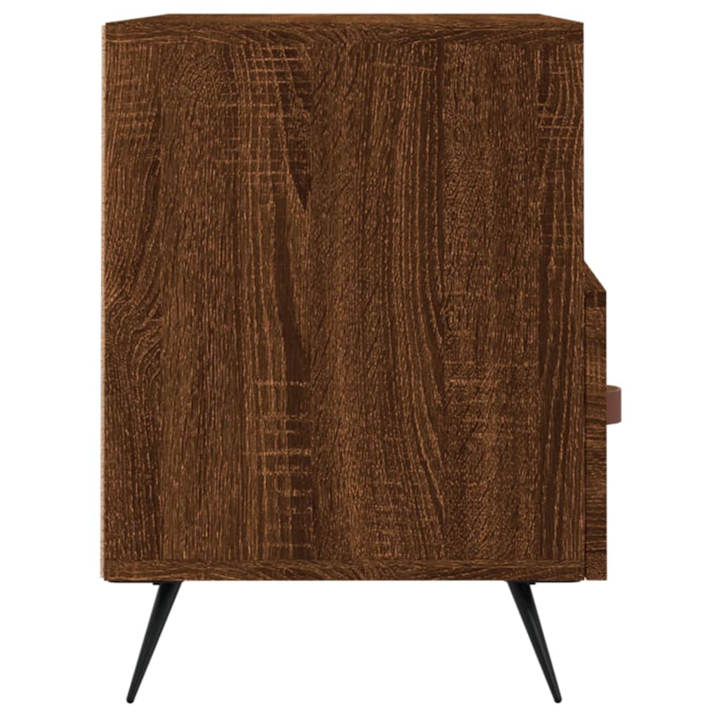 vidaXL Tv-meubel 80x36x50 cm bewerkt hout wit