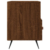 vidaXL Tv-meubel 80x36x50 cm bewerkt hout wit