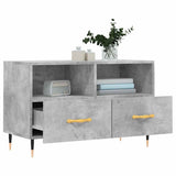 vidaXL Tv-meubel 80x36x50 cm bewerkt hout wit