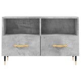 vidaXL Tv-meubel 80x36x50 cm bewerkt hout wit