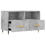 vidaXL Tv-meubel 80x36x50 cm bewerkt hout wit