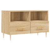 vidaXL TV cabinet 80x36x50 cm engineered wood white