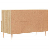 vidaXL TV cabinet 80x36x50 cm engineered wood white