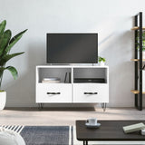 vidaXL TV Cabinet 80x36x50 cm Engineered Wood White