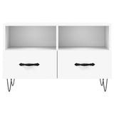 vidaXL TV Cabinet 80x36x50 cm Engineered Wood White