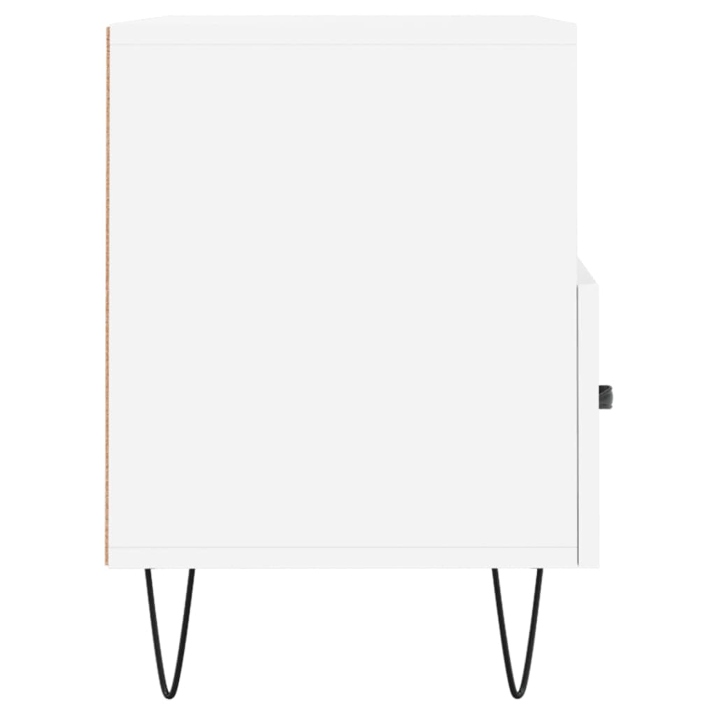 vidaXL TV Cabinet 80x36x50 cm Engineered Wood White