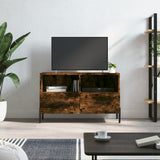 vidaXL Tv-meubel 80x36x50 cm bewerkt hout wit