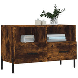 vidaXL Tv-meubel 80x36x50 cm bewerkt hout wit