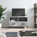 vidaXL Tv-meubel 80x36x50 cm bewerkt hout wit