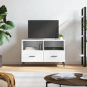vidaXL TV Cabinet 80x36x50 cm Engineered Wood White