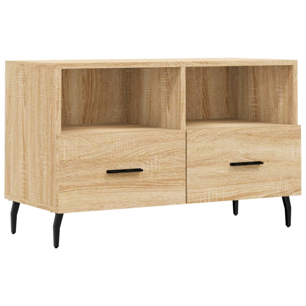 vidaXL TV Cabinet 80x36x50 cm Engineered Wood White