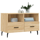 vidaXL TV Cabinet 80x36x50 cm Engineered Wood White