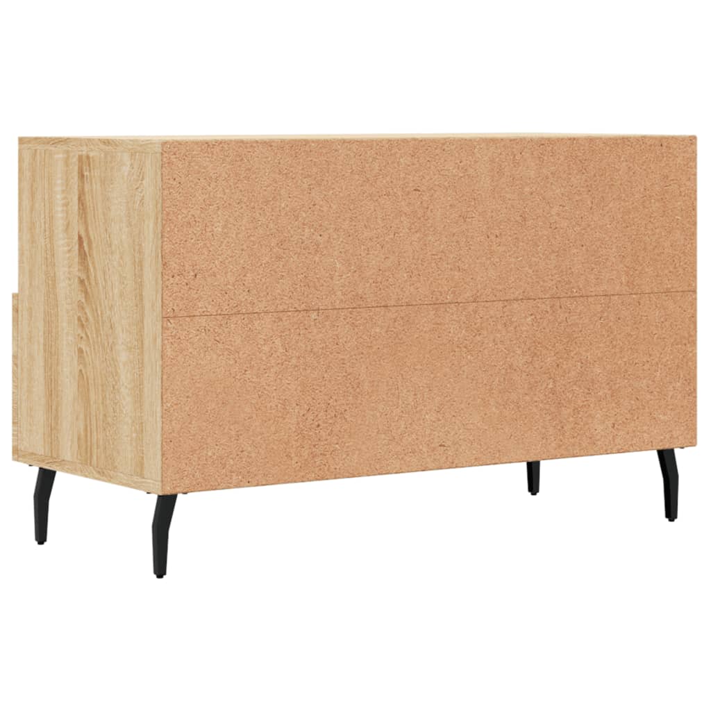 vidaXL TV Cabinet 80x36x50 cm Engineered Wood White