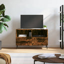 vidaXL TV Cabinet 80x36x50 cm Engineered Wood White