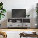 vidaXL Tv-meubel 102x36x50 cm bewerkt hout wit