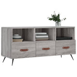 vidaXL Tv-meubel 102x36x50 cm bewerkt hout wit