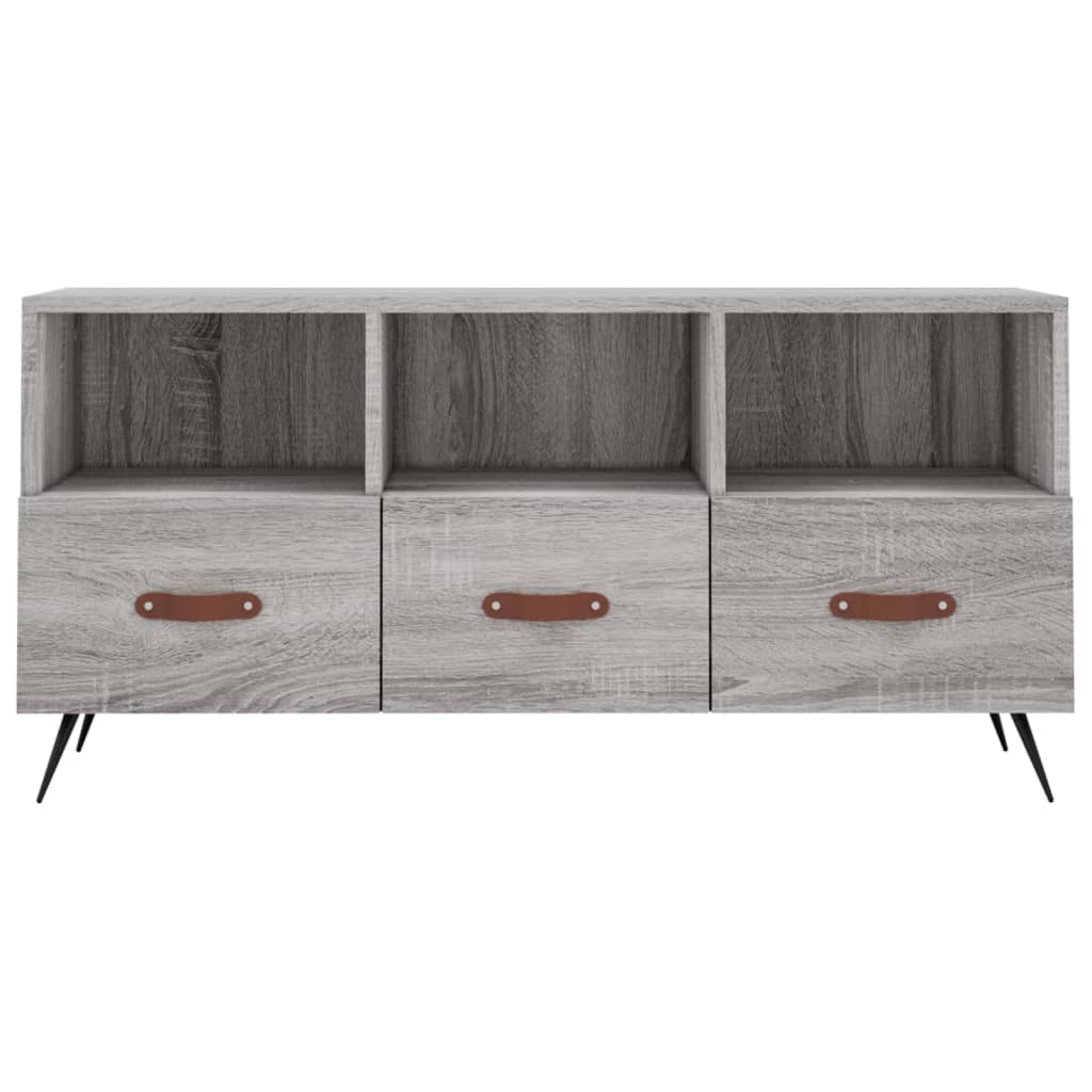 vidaXL Tv-meubel 102x36x50 cm bewerkt hout wit