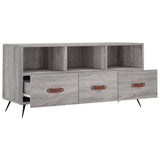 vidaXL Tv-meubel 102x36x50 cm bewerkt hout wit