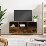 vidaXL Tv-meubel 102x36x50 cm bewerkt hout wit