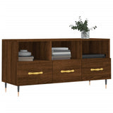 vidaXL Tv-meubel 102x36x50 cm bewerkt hout wit