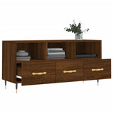 vidaXL Tv-meubel 102x36x50 cm bewerkt hout wit