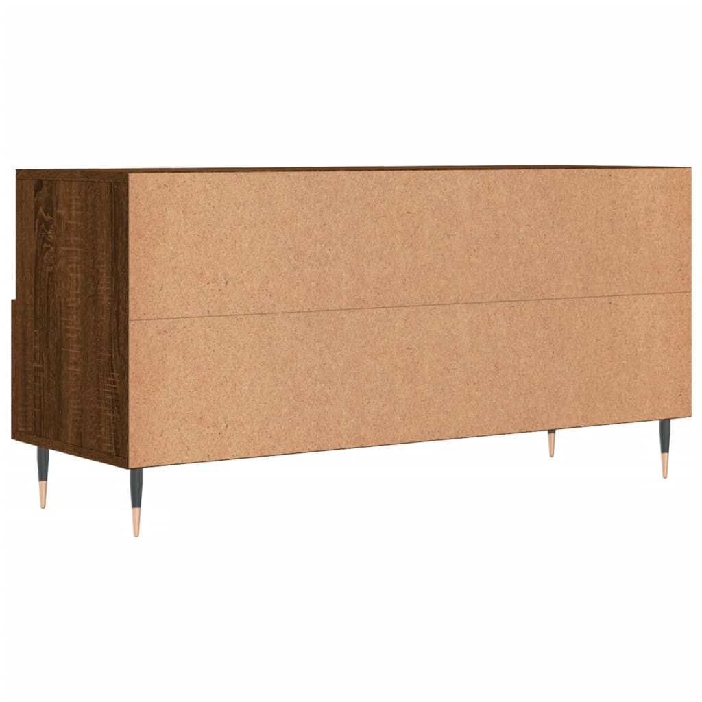 vidaXL Tv-meubel 102x36x50 cm bewerkt hout wit