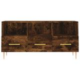 vidaXL Tv-meubel 102x36x50 cm bewerkt hout hoogglans wit