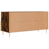 vidaXL Tv-meubel 102x36x50 cm bewerkt hout hoogglans wit