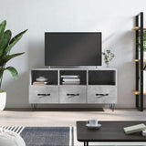 vidaXL Tv-meubel 102x36x50 cm bewerkt hout zwart
