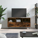 vidaXL Tv-meubel 102x36x50 cm bewerkt hout zwart