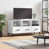 vidaXL Tv-meubel 102x36x50 cm bewerkt hout zwart