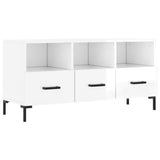 vidaXL Tv-meubel 102x36x50 cm bewerkt hout zwart