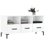 vidaXL Tv-meubel 102x36x50 cm bewerkt hout zwart
