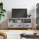 vidaXL Tv-meubel 102x36x50 cm bewerkt hout wit