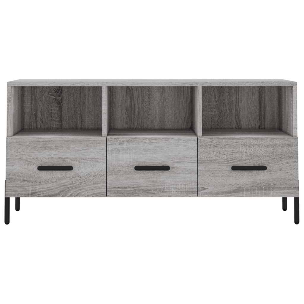 vidaXL Tv-meubel 102x36x50 cm bewerkt hout wit