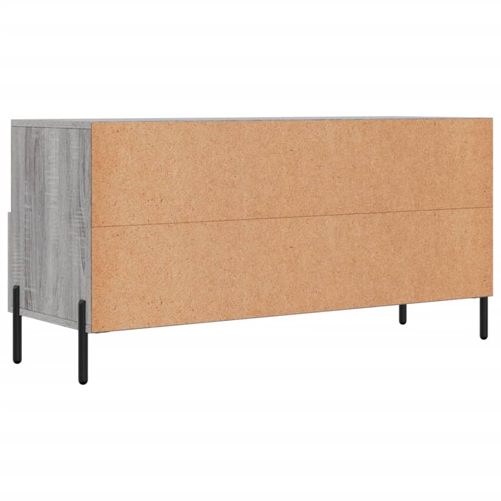 vidaXL Tv-meubel 102x36x50 cm bewerkt hout wit