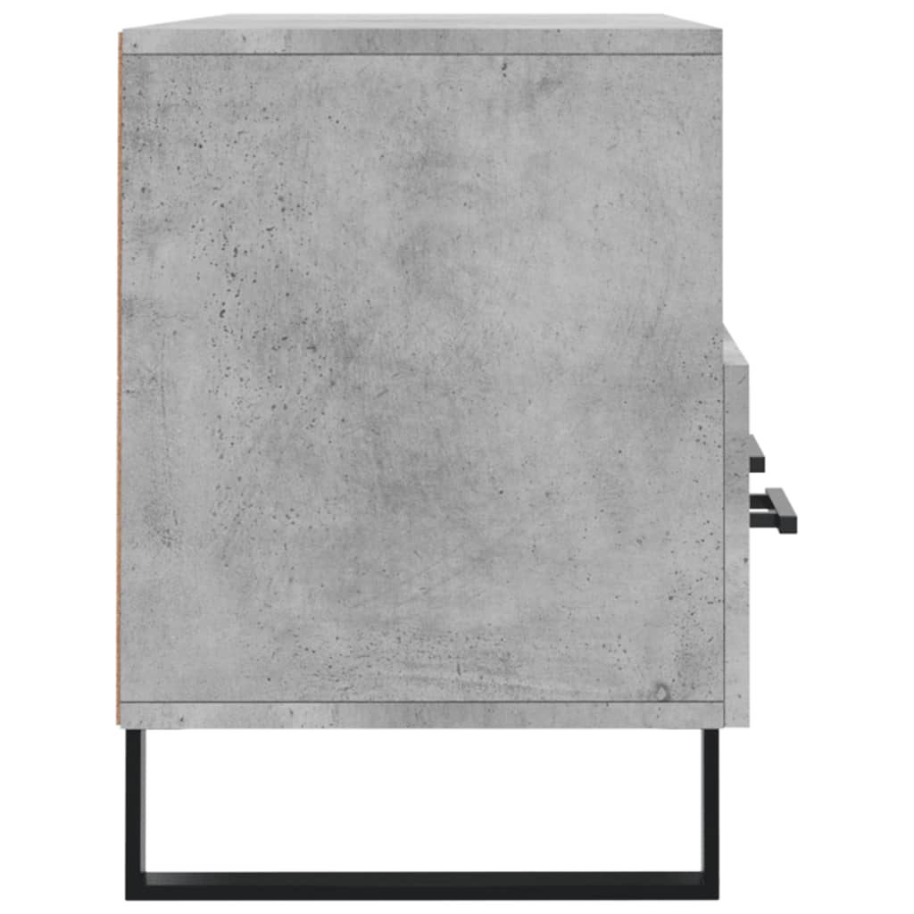 vidaXL Tv-meubel 102x36x50 cm bewerkt hout zwart