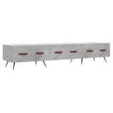 vidaXL Tv-meubel 150x36x30 cm bewerkt hout wit
