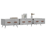 vidaXL Tv-meubel 150x36x30 cm bewerkt hout wit